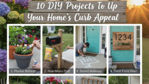 10 DIY Projects to Up Your Home’s Curb Appeal