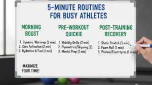 5-Minute Routines for Busy Athletes