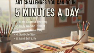 Art Challenges You Can Do in 5 Minutes a Day