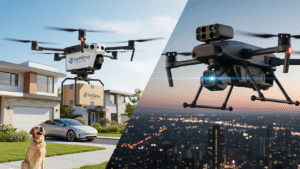 Autonomous Drones: Delivery to Surveillance