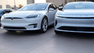 Battle of the Titans: Tesla vs. Rivian vs. Lucid