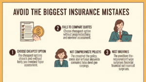 Biggest Mistakes People Make When Choosing Insurance