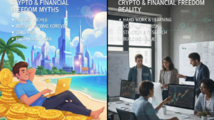 Crypto and Financial Freedom Myths vs Reality