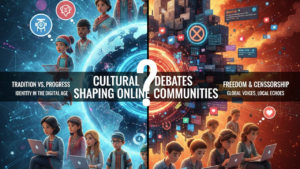Cultural Debates Shaping Online Communities