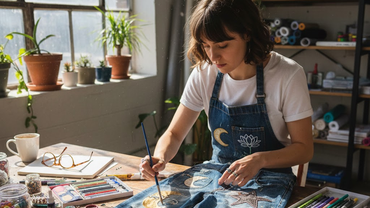 Customizing Jeans for a Unique Vibe