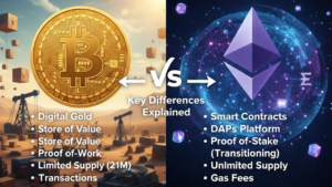 Ethereum vs Bitcoin Key Differences Explained