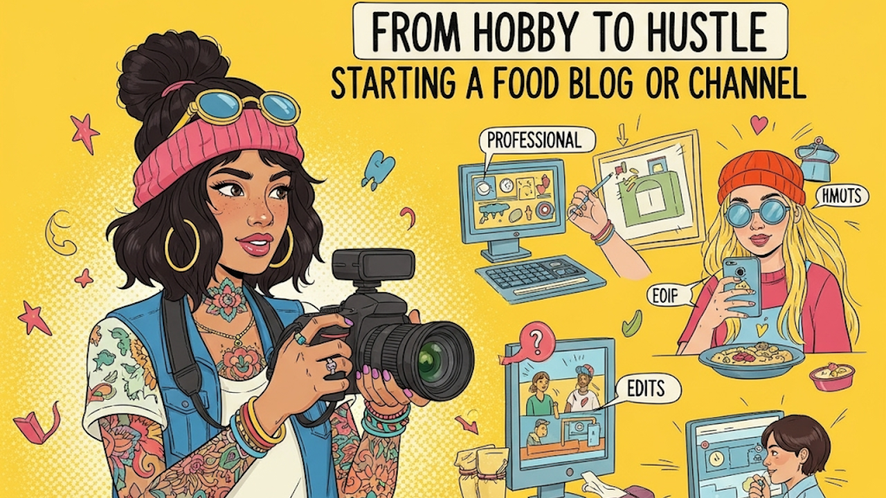 From Hobby to Hustle: Starting a Food Blog or Channel