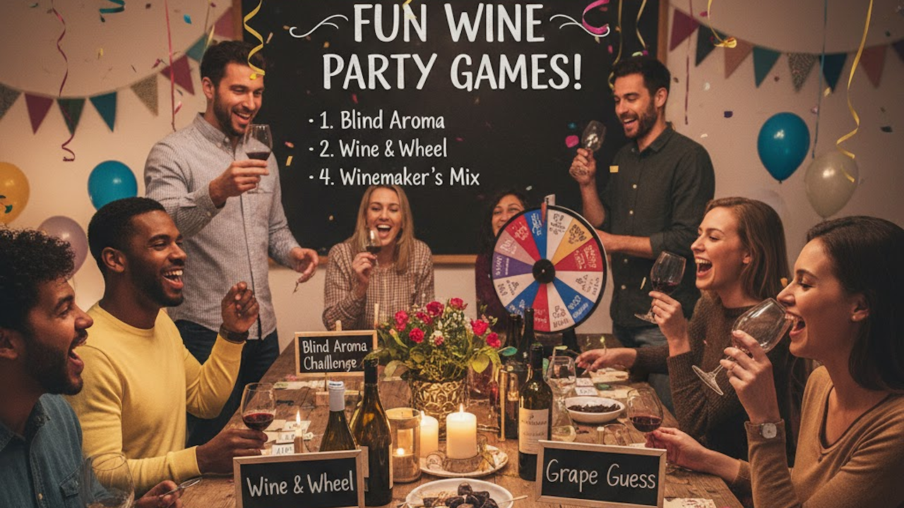 Fun Wine Tasting Games for Parties