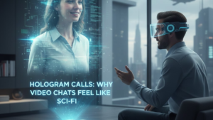Hologram Calls: Why Video Chats Feel Like Sci-Fi