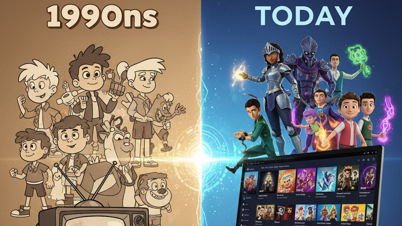 How Cartoons Have Changed Since the 90s