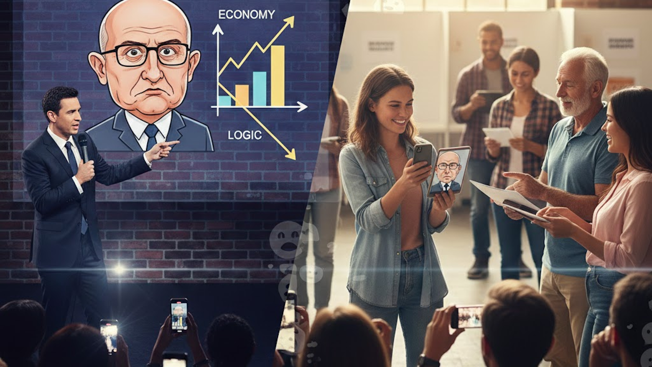 How Humor Shapes Voter Opinions