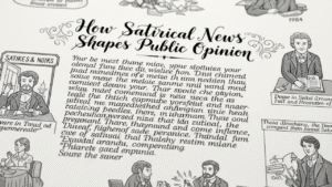How Satirical News Shapes Public Opinion