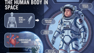 How the Human Body Reacts in Space