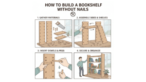 How to Build a Bookshelf Without Nails