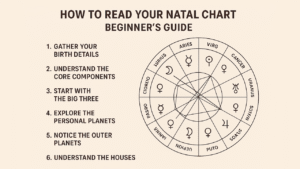 How to Read Your Natal Chart Beginner’s Guide