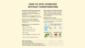 How to Stay Hydrated Without Overhydrating