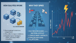 In Crypto How Gas Fees Work and Why They Spike