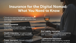 Insurance for the Digital Nomad: What You Need to Know