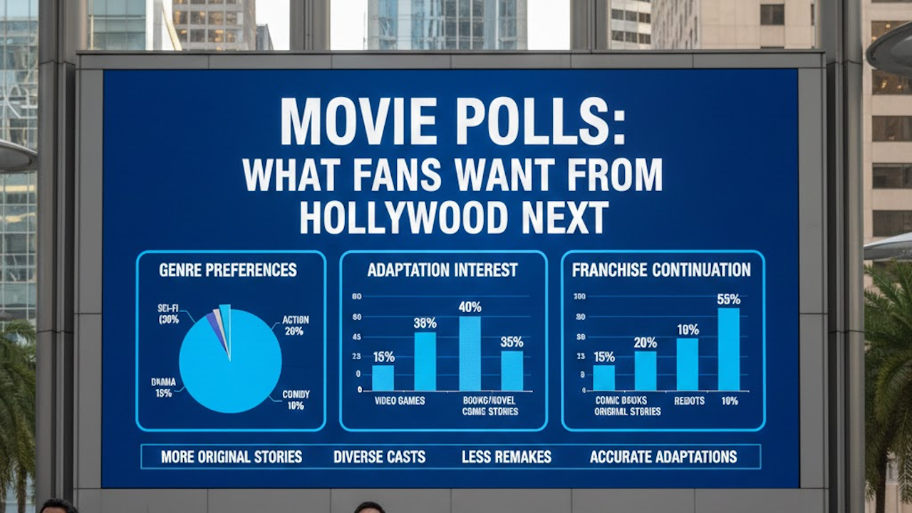 Movie Polls: What Fans Want From Hollywood Next