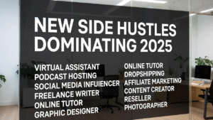 New Side Hustles Dominating 2025