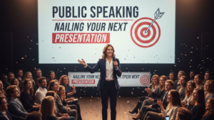 Public Speaking: Nailing Your Next Presentation