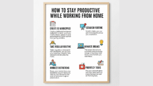 How to Stay Productive While Working From Home