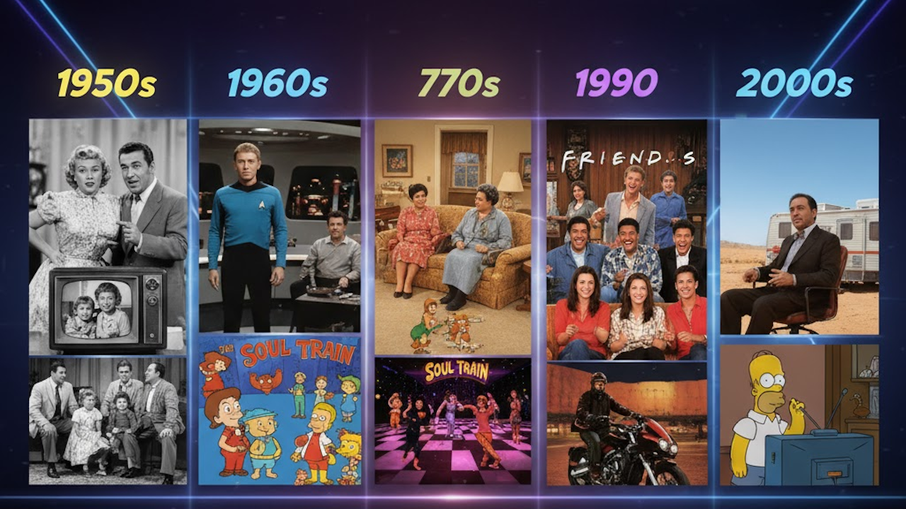 TV Shows That Defined Each Decade
