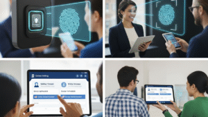 The Future of Voting: Online Ballots and Biometric Security