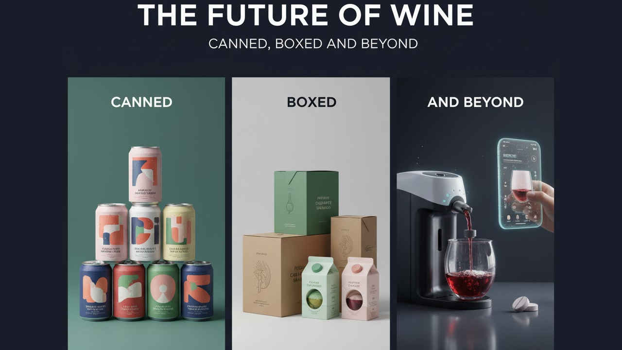 The Future of Wine: Canned, Boxed, and Beyond