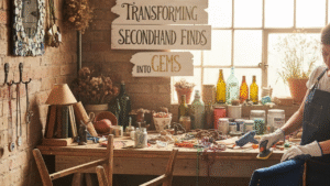 Transforming Secondhand Finds Into Gems
