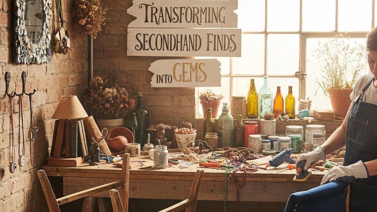 Transforming Secondhand Finds Into Gems