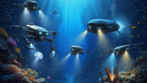 Underwater Drones: Exploring Ocean Depths