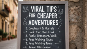 Viral Tips for Cheaper Adventures