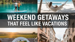 Weekend Getaways That Feel Like Vacations